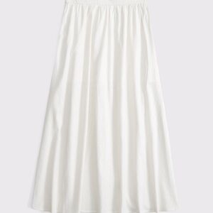 Abercrombie & Fitch High Rise Ankle Length Maxi Skirt